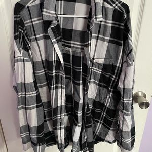 XXL black flannel from old navy!